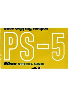 Nikon Close-up manual. Camera Instructions.